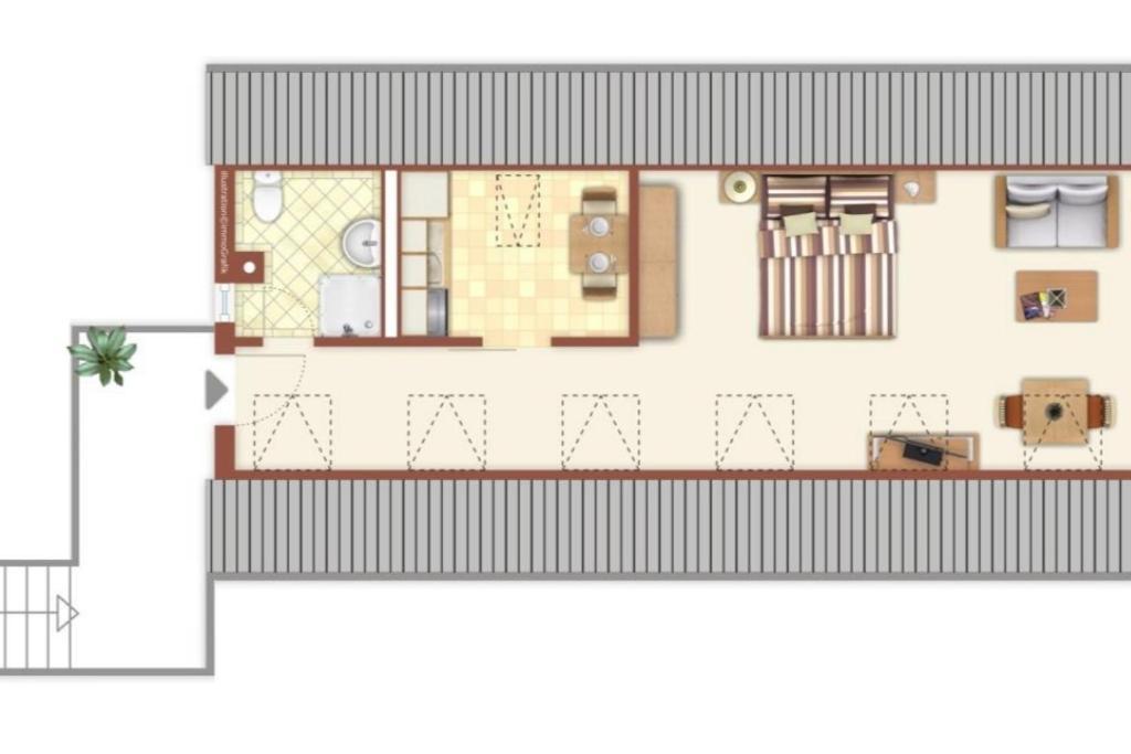 Ferienappartement Dicht Dran, direkt am Alten Strom Rostock Exterior foto